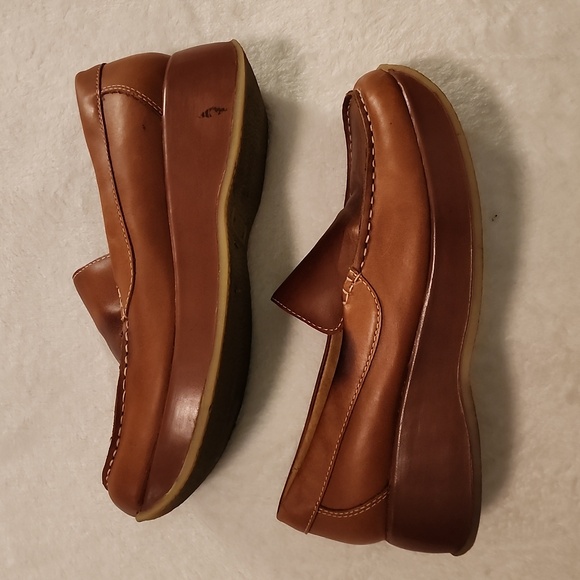 Steve Madden Vintage 2000s Platform Leather Loafer, Sz 8 - Picture 3 of 6